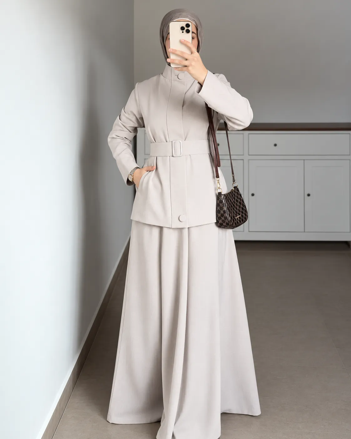 Ensemble Jupe Ceinturée