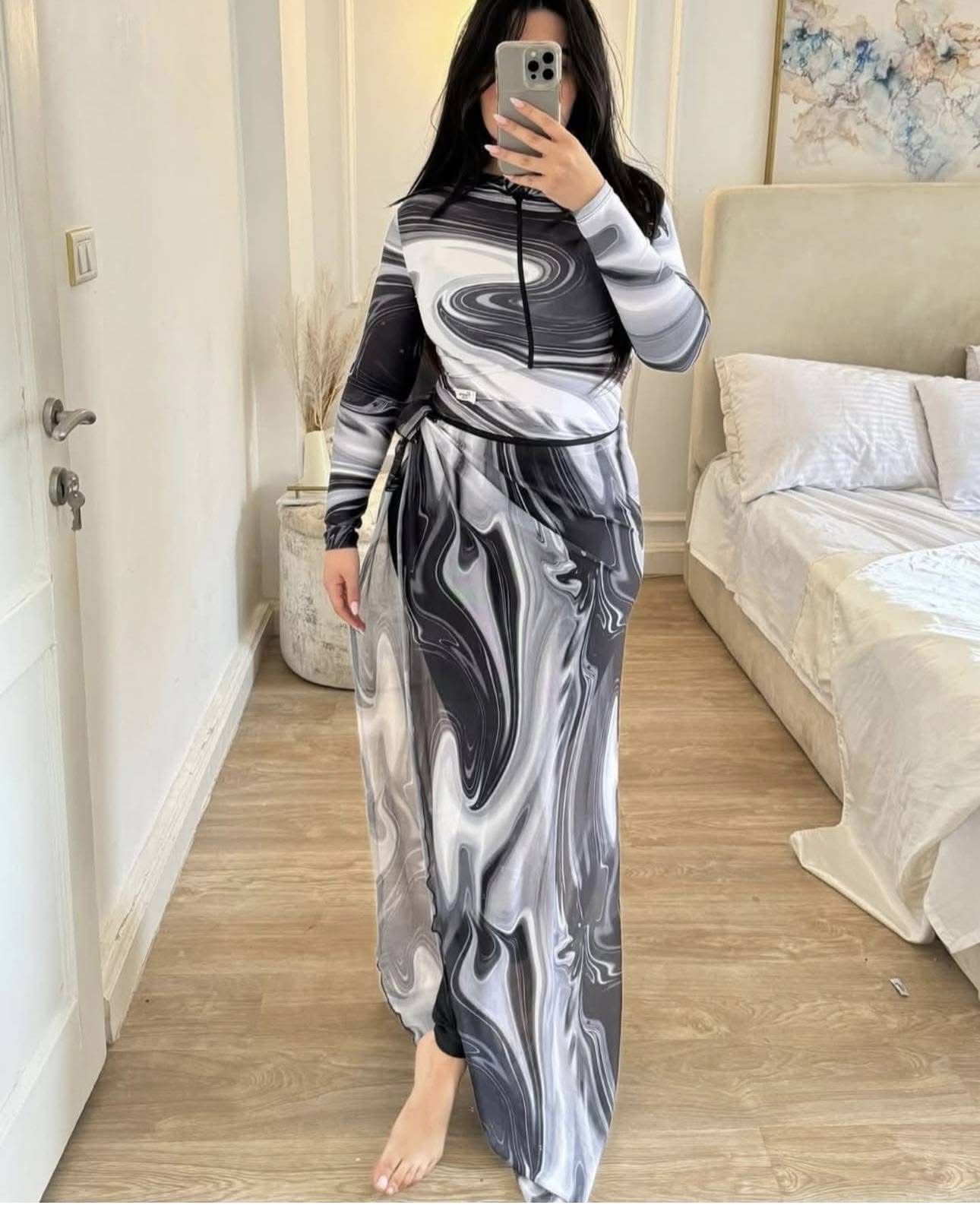 بوركيني عصري - ملابس سباحة أنيقة ومحتشمة 2